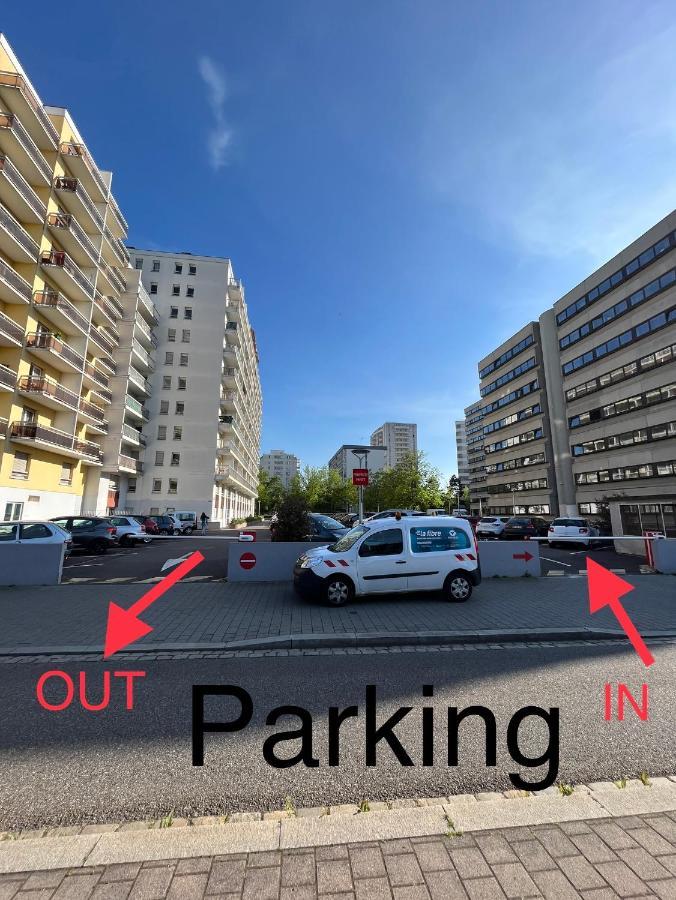 Appartement 6 Personnes Strasbourg Proche Centre Ville & Parking Exteriör bild