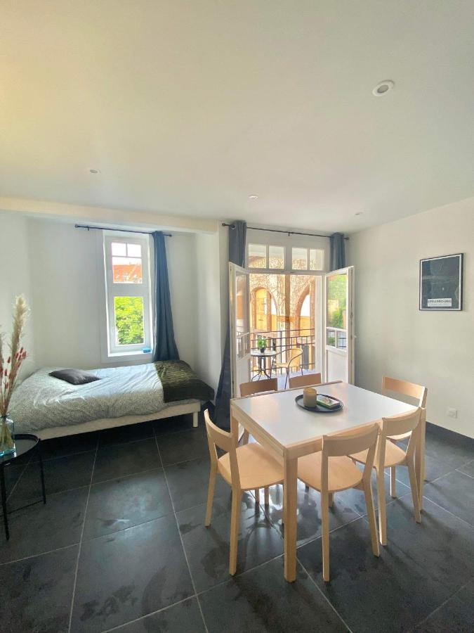 Appartement 6 Personnes Strasbourg Proche Centre Ville & Parking Exteriör bild